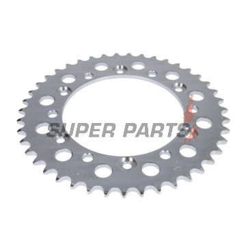 Заден пиньон -JT- JTR245/3,43, 43 зъба, стоманен, Gilera RC 600 1989-1992, Honda CB 250 1996-2001, FMX 650 2004-2008, FX 650 1999-2001, NSR 250 1986-1987, NX 250 1988-1990, NX 650 1988-1994, VTR 250 1988, 1998, 2009-2012, VTZ 250 1988