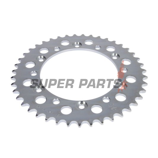 Заден пиньон -JT- JTR245/3,43, 43 зъба, стоманен, Gilera RC 600 1989-1992, Honda CB 250 1996-2001, FMX 650 2004-2008, FX 650 1999-2001, NSR 250 1986-1987, NX 250 1988-1990, NX 650 1988-1994, VTR 250 1988, 1998, 2009-2012, VTZ 250 1988