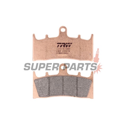 Накладки -TRW- MCB659SV, Kawasaki VN 1500/1600, ZR 1100, ZRX 1100/1200, ZX-6R 600/636, ZX-7R 750, ZX-9R 900; Suzuki GSF 1200, GSX 1400, GSX-R 1000, VZ 1600 - 1996-2008