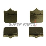 Накладки -BREMBO- 07BB33RC, Aprilia RSV 1000, Benelli TnT / Tornado 900-1130, BMW S 1000, Ducati Monster 1000, Husqvarna SM 450-510, KTM Super Duke / Supermoto 950-990, MV Agusta Brutale 910 (2001-2016)