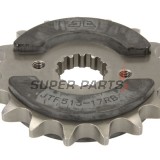 Преден пиньон -JT- JTF513,17RB, 17 зъба, с гумен демпфер, Cagiva Raptor 1000 2001-2006, V-Raptor 1000 2001-2006, X-Raptor 1000 2002-2003, X-Tra Raptor 1000 2001-2005, Kawasaki GPX 500 1988, GPX 600 1988-1990, 1993-2000, GPX 750 1987-1988