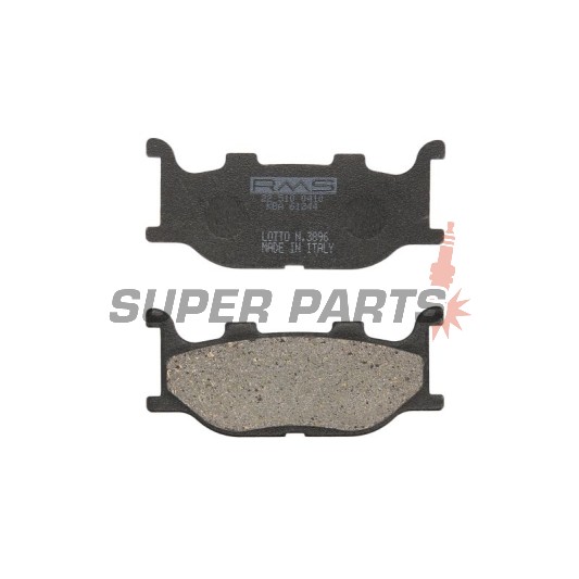 Накладки -RMS- 22 510 0410, Italjet Jupiter 125 2002-2003, Italjet Jupiter 250 2001-2003, MBK YP 250 2000-2003, Yamaha FZ6 600 2004-2007, Yamaha MT-03 660 2006-2012, Yamaha XJ 600 1997-2002, Yamaha XJ6 600 2009-2015
