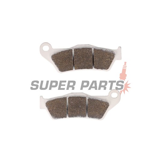 Накладки -BREMBO- 07BB04LA, Aprilia 125-1000cc MX/Pegaso/RST, Cagiva 750-1000cc Elefant, Ducati 620-1100cc Monster/Multistrada, Gas Gas 125-300cc EC/Enducross, Husaberg 350-650cc FE/FC, Husqvarna 125-610cc CR/TC/TE/WR, KTM 125-640cc SX/EXC/Duke, Yamaha 12