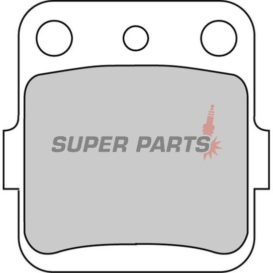 Накладки -FERODO- FDB381P, Arctic Cat DVX, Honda ATC / TRX Fourtrax / Sporttrax / Rancher, Husqvarna WR, Kawasaki Lakota / KFX / KSF / Prairie / KX / Tecate, Kymco MXU, Suzuki LT / LT-Z / RM, Yamaha Grizzly / Raptor / Warrior / Wolverine / Blaster / Bansh