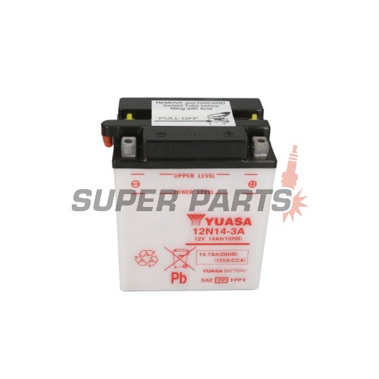 Акумулатор -YUASA- 12N14-3A, 15Ah 12V