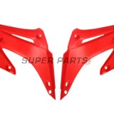 Предни странични пластмаси -POLISPORT- червени, HONDA CR 125/250 2002-2007