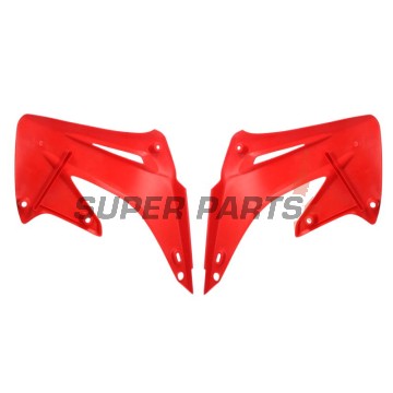 Предни странични пластмаси -POLISPORT- червени, HONDA CR 125/250 2002-2007