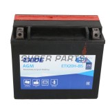 Акумулатор -EXIDE- YTX20H-BS, 18Ah 12V