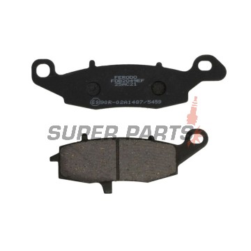 Накладки -FERODO- FDB2049EF, Suzuki V-Strom / GS 500 / Bandit / SV 650 / Intruder / Marauder 500-800 1996-2012