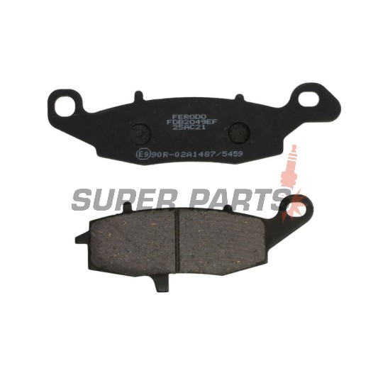 Накладки -FERODO- FDB2049EF, Suzuki V-Strom / GS 500 / Bandit / SV 650 / Intruder / Marauder 500-800 1996-2012