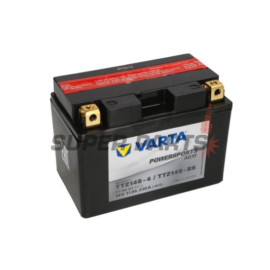 Акумулатор -VARTA- TTZ14S-BS, 11Ah 12V