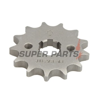 Преден пиньон -JT- JTF273,13, 13 зъба, Honda C 125 2018-2021, Kawasaki D-Tracker 125 2010, KLX 125 2010-2015, Suzuki FL 125 2007-2010