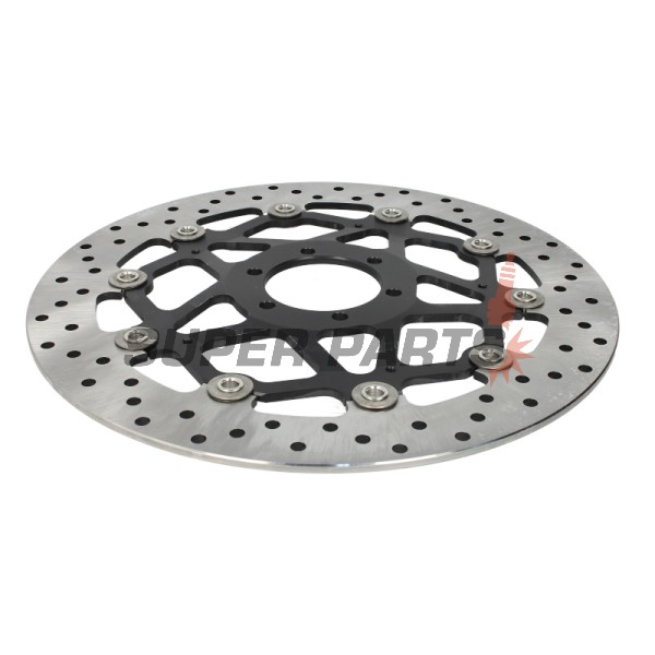Спирачен диск -BREMBO- 78B40870, Aprilia Mana, RS, RSV, Shiver, Tuono / Benelli TnT, Tornado / Cagiva Mito / Ducati Monster, SS, ST, Sport / KTM Duke, RC8, Super Duke / Moto Guzzi V11 / Yamaha FZR, TDR, XJR (1987-2015)