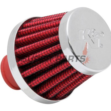 Въздушен филтър -K&N- 62-1600RD, 10mm връзка - универсален