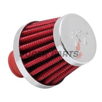 Въздушен филтър -K&N- 62-1600RD, 10mm връзка - универсален