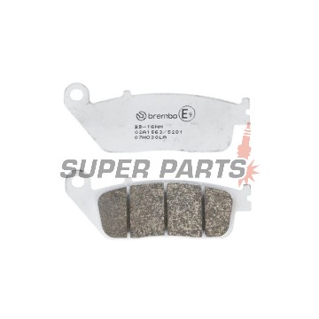 Накладки -BREMBO- 07HO30LA, Buell Blast 500, Cagiva Navigator/Gran Canyon 900-1000, Honda CB Hornet/Seven Fifty/CBF/CBR/VFR/VT Shadow/VTX/Transalp, Suzuki Burgman/Bandit 600, Triumph Thunderbird/Thruxton/America/Adventurer 800-900