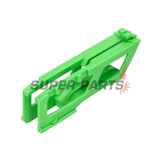 Водач за верига -POLISPORT- зелен, полиуретан, KAWASAKI KX 250/450 2009-2023