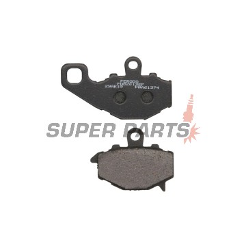 Накладки -FERODO- FDB2012EF, Kawasaki ER-6 / GPZ / Z / Zephyr / Ninja ZX-6R / ZX-9R / ZX-10R / ZZR 550-1100 1993-2008
