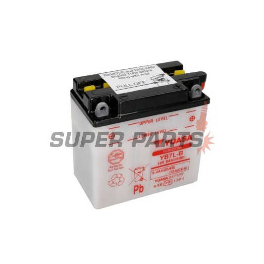 Акумулатор -YUASA- YB7L-B, 8Ah 12V