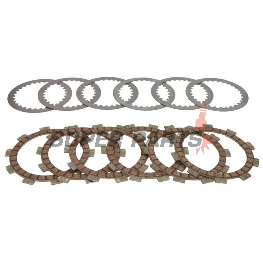 Съединител пълен комплект -FERODO- FCS0557/2, Aprilia Classic / MX / RS / RS Tuono / Tuareg 125 1985-2007