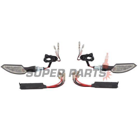 Мигачи комплект -OXFORD- Signal 1, 18 LED, черни