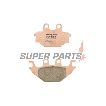 Накладки -TRW- MCB760SI, Adly 300-500cc ATV, Arctic Cat DVX 250, CPI XS 250, Kawasaki KVF Brute Force 300, Kymco KXR/MXU/Maxxer 250-700cc, Yamaha MT 125 & YZF-R125 125cc (2004-2018)