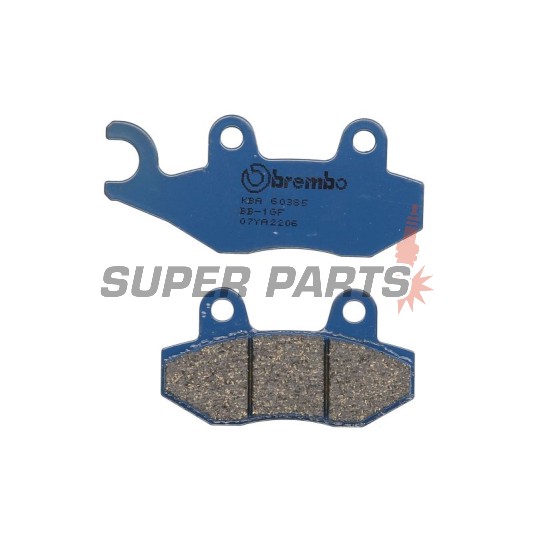 Накладки -BREMBO- 07YA2206, Kawasaki Ninja 250 / 250R (EX, Ninja) (2008-2012) / Triumph Tiger 1050 / 1050 ABS / 1050 SE / SE ABS (2006-2012)