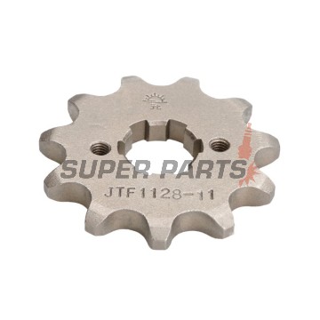 Преден пиньон -JT- JTF1128,11, 11 зъба, Aprilia RS 50 2006-2012, RS4 50 2012-2016, 2018, RX 50 2006-2018, SX 50 2006-2016, Derbi GPR 50 2006-2008, Senda 50 2004-2011