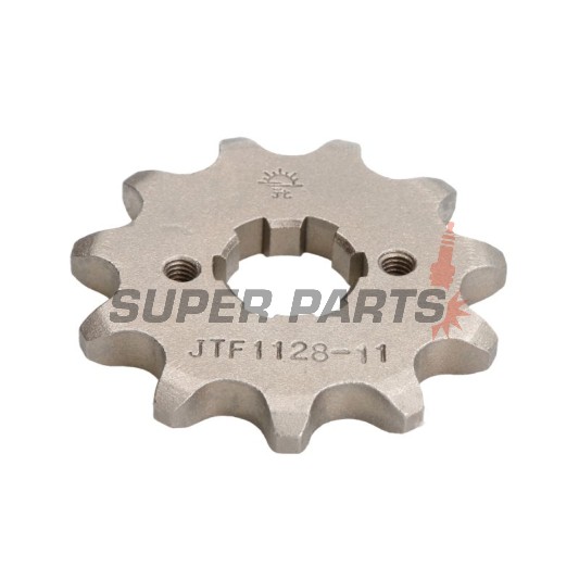Преден пиньон -JT- JTF1128,11, 11 зъба, Aprilia RS 50 2006-2012, RS4 50 2012-2016, 2018, RX 50 2006-2018, SX 50 2006-2016, Derbi GPR 50 2006-2008, Senda 50 2004-2011