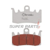 Накладки -BREMBO- 07BB38SR, BMW G310 / Ducati Hypermotard 939, Hyperstrada 939, Multistrada 1200 Enduro, Panigale 959, Scrambler 803, XDiavel 1262 / Triumph Tiger Explorer 1215
