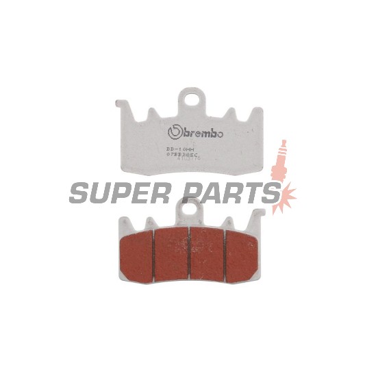 Накладки -BREMBO- 07BB38SR, BMW G310 / Ducati Hypermotard 939, Hyperstrada 939, Multistrada 1200 Enduro, Panigale 959, Scrambler 803, XDiavel 1262 / Triumph Tiger Explorer 1215
