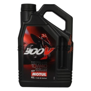 Двигателно масло -MOTUL- 10W40, пълна синтетика + естер, 4L