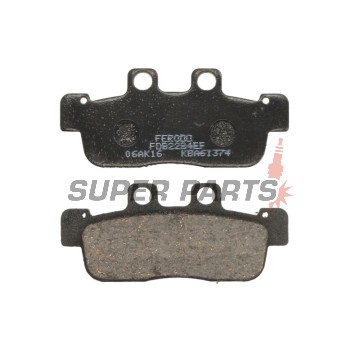 Накладки -FERODO- FDB2284EF, Yamaha NXC Cygnusx125 2007-2010, YW Zuma 125 2010-2013