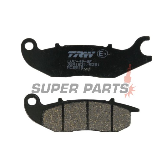 Накладки -TRW- MCB818, Derbi Mulhacen 125, Terra 125/125 Adventure, Honda CRF250L, CRF250M