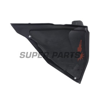 Капак/пластмаса въздушен филтър -POLISPORT- черен, KTM EXC, EXC-F, SX, SX-F, XC, XC-F 125-450 2020-2023
