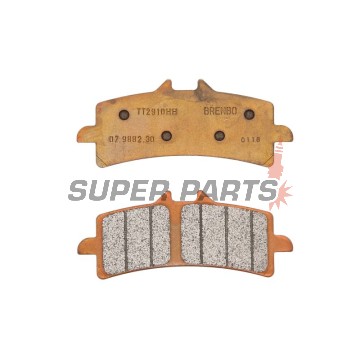 Накладки -BREMBO- 07BB3793, Aprilia RSV4, BMW HP2 / HP4 / S1000RR, Ducati 1098 / 1198 / 848 / Diavel / Panigale / xDiavel, Kawasaki Ninja H2 / ZX-10R / ZX-14R, KTM RC8 / Super Duke, MV Agusta Brutale / F3 / F4, Suzuki Hayabusa / GSX-R / GSX-S, Triumph Day