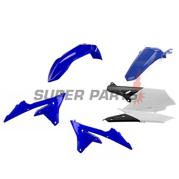Пластмаси комплект -POLISPORT- YAMAHA YZ 250 2014-2018