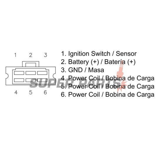 Реле за зареждане -DZE- реле-регулатор, 12V, 25A, KAWASAKI BJ, KE, KZ 250/1000/1100 1979-2006