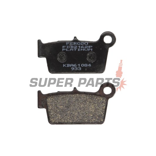 Накладки -FERODO- FDB2162P, Aprilia RXV / SXV 450 / 550, Beta RR / Xtrainer 250-480, Kawasaki KLX / KX 250 / 450, Suzuki RM-Z 250 / 450, TM EN / SMR 125-530, Yamaha WR / YZ 125-450 2003-2019