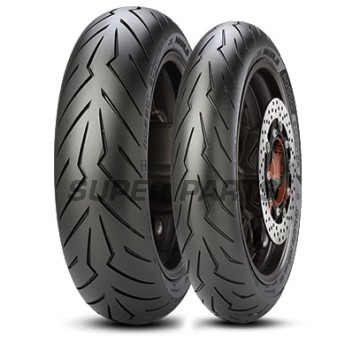 Предна скутер гума -PIRELLI MOTOR- 120/70R15, DIABLO ROSSO SCOOTER