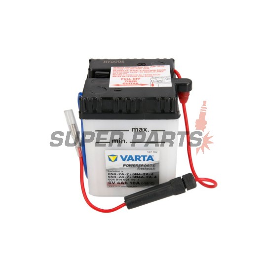 Акумулатор -VARTA- 6N4-2A-2, 4Ah 6.0V