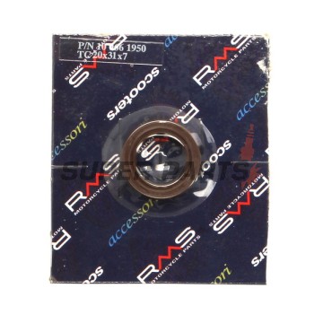 Семеринг колянов вал -RMS- Kymco Agility 50 2009-2012, Kymco Bet&Win 250 2002-2004, Kymco Bet&Win 50/125/150 2002-2003, Kymco CX 50 1993-1997, Kymco Dink 125/150 2003, Kymco Dink 50 1998-2003, Kymco DJW 50 1994-2000