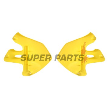 Предни странични пластмаси -POLISPORT- жълти, SUZUKI RM 125/250 1999-2000