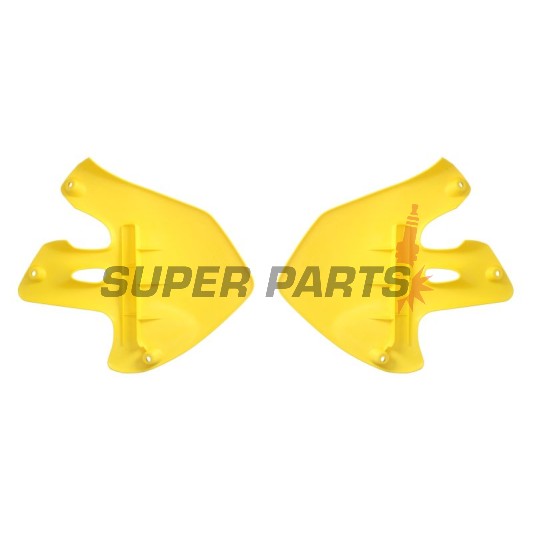 Предни странични пластмаси -POLISPORT- жълти, SUZUKI RM 125/250 1999-2000