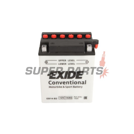 Акумулатор -EXIDE- YB14-B2, 14Ah 12V
