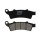 Накладки -TRW- MCB726, Aprilia Atlantic/Scarabeo/Sportcity (125-500, 2003-2015); Kymco People 125i GT; Malaguti Madison 250/400; Peugeot Elyseo 125; Piaggio Beverly 350