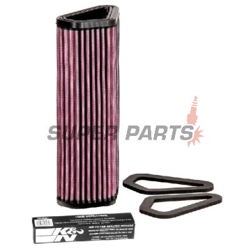 Въздушен филтър -K&N- DU-1007, Ducati 848/1098/1198, Diavel 1198, Streetfighter 848/1099, 2007-2015
