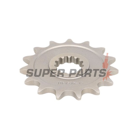Преден пиньон -JT- JTF1536,15, 15 зъба, Kawasaki ZX-6R 600 2007-2020, ZX-6R 636 2013-2020