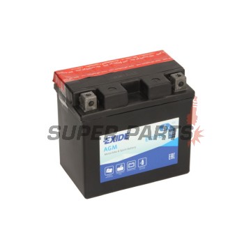 Акумулатор -EXIDE- YTZ7-BS, 6Ah 12V