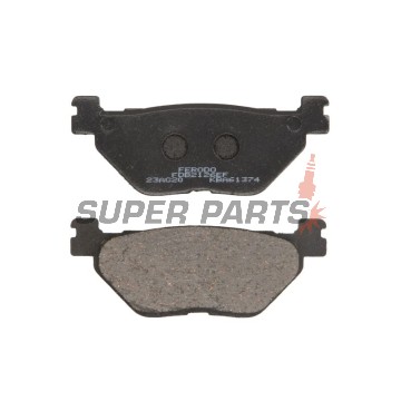 Накладки -FERODO- FDB2126EF, Yamaha FJR 1300 2001-2002, XP T-Max 500 / 530 2001-2015
